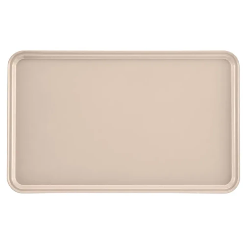 Cambro 3253106 32.5 Cm x 53 CmRectangular Metric Light Peach Fiberglass Camtray - 12/Case