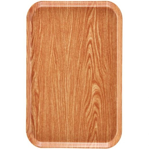Cambro 1015307 10" x 15" Lighy Elm Fiberglass Rectangular Camtray - 24/Case
