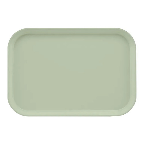 Cambro 1015429 10" x 15" Key Lime Fiberglass Rectangular Camtray - 24/Case