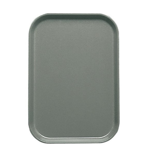 Cambro 1116107 10" x 15" Pearl Gray Fiberglass Rectangular Camtray - 24/Case