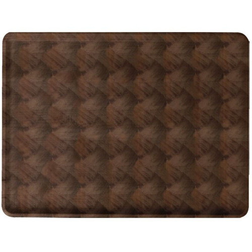 Cambro 1216D301 12" X 16" Rectangular Dark Basketweave Dietary Tray - 12/Case