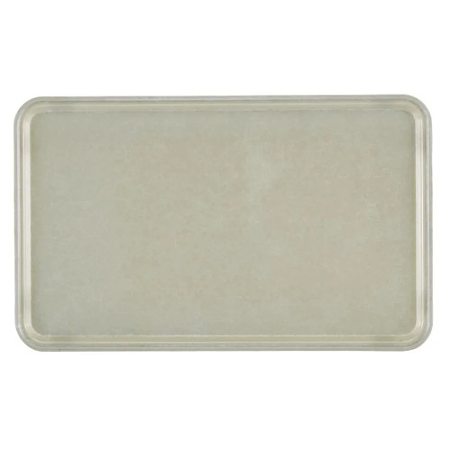 Cambro 3253101 32.5 Cm x 53 CmRectangular Metric Antique Parchment Fiberglass Camtray - 12/Case
