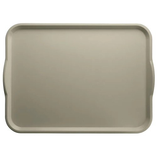 Cambro 1418H104 14" X 18" Rectangular Desert Tan Camtray Dietary Tray - 12/Case