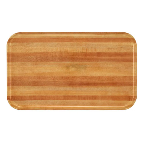 Cambro 1220D303 12" X 20" Rectangular Light Butcher Block Dietary Tray - 12/Case
