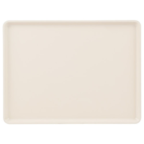 Cambro 1216D538 12" X 16" Rectangular Cottage White Dietary Tray - 12/Case