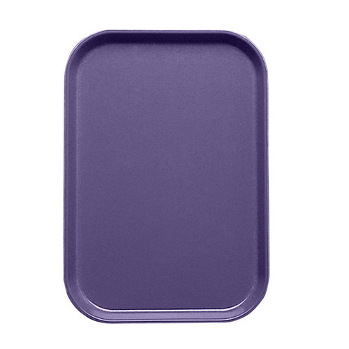 Cambro 1015551 10" x 15" Grape Fiberglass Rectangular Camtray - 24/Case