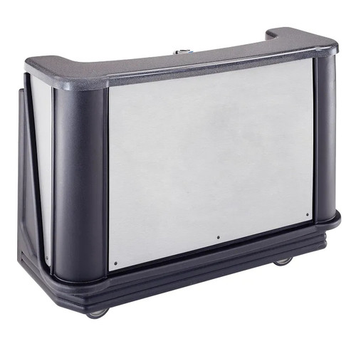 Cambro BAR650DS770 67.5" W x 28.5" D x 47.5" H Polyethylene Cambar Portable Bar