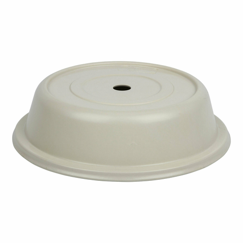 Cambro 105VS197 10.31" Ivory Fiberglass Round Versa Camcover Plate Cover