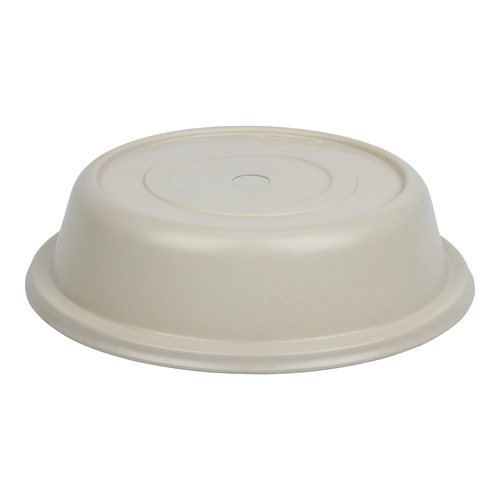Cambro 100VSNH197 10" Ivory Fiberglass Round Versa Camcover Plate Cover (144 Each Per Case) - 12/Case