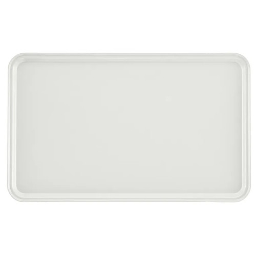 Cambro 3253148 12.75" W x 20.87" D Rectangular Dishwasher Safe White Camtray - 12/Case