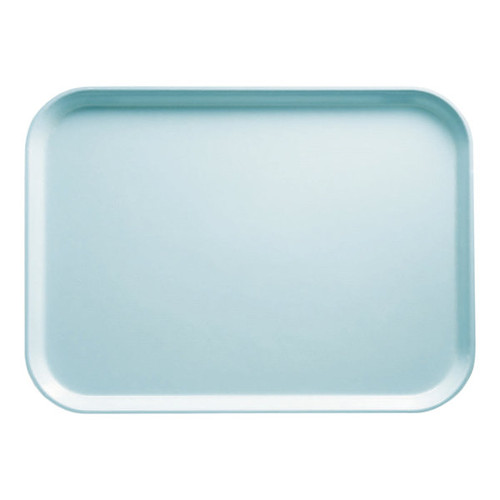Cambro 3343177 13" W x 17" D Rectangular Dishwasher Safe Sky Blue Camtray - 12/Case