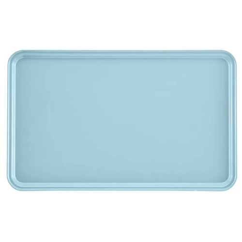 Cambro 3253177 12.75" W x 20.87" D Rectangular Dishwasher Safe Sky Blue Camtray - 12/Case