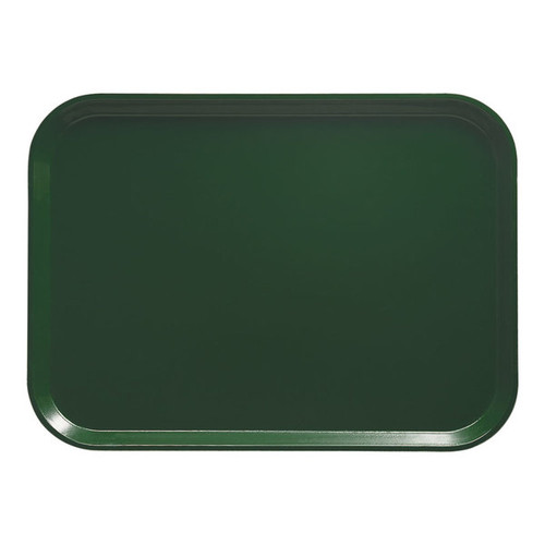 Cambro 3753119 14.56" W x 20.87" D Rectangular Dishwasher Safe Sherwood Green Camtray - 12/Case
