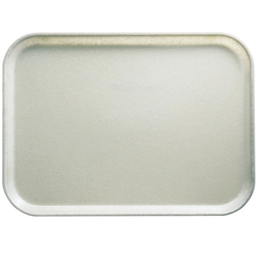 Cambro 3753101 14.56" W x 20.87" D Rectangular Dishwasher Safe Antique Parchment Camtray - 12/Case