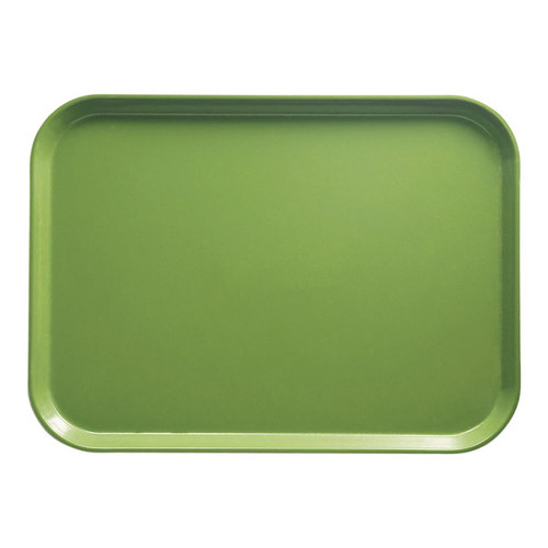 Cambro 3853113 14.75" W x 20.87" D Rectangular Dishwasher Safe Limeade Camtray
