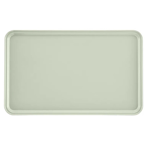 Cambro 3253429 12.75" W x 20.87" D Rectangular Dishwasher Safe Key Lime Camtray - 12/Case