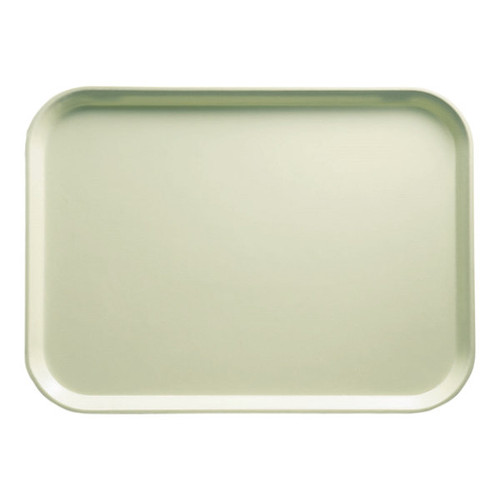 Cambro 3343429 13" W x 17" D Rectangular Dishwasher Safe Key Lime Camtray - 12/Case