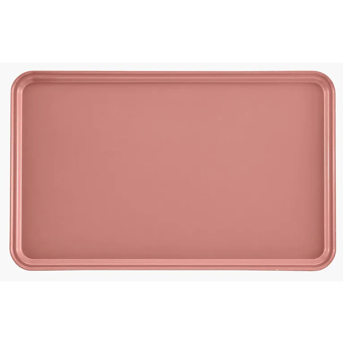 Cambro 3253409 12.75" W x 20.87" D Rectangular Dishwasher Safe Blush Camtray - 12/Case
