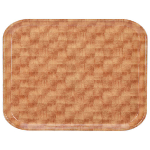 Cambro 3253302 12.75" W x 20.87" D Rectangular Dishwasher Safe Light Basketweave Camtray - 12/Case