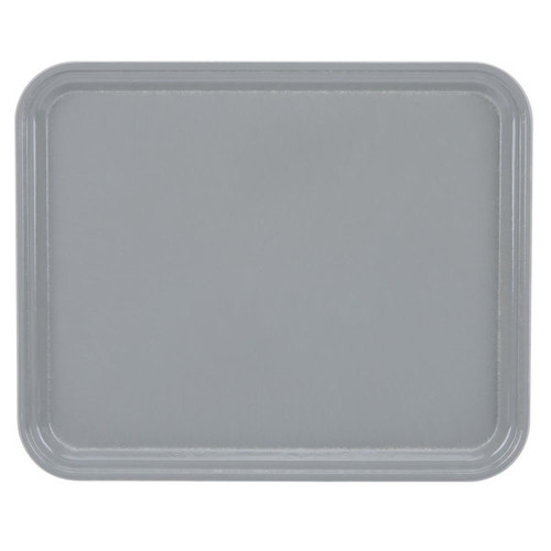 Cambro 3853107 14.75" W x 20.87" D Rectangular Dishwasher Safe Pearl Gray Camtray