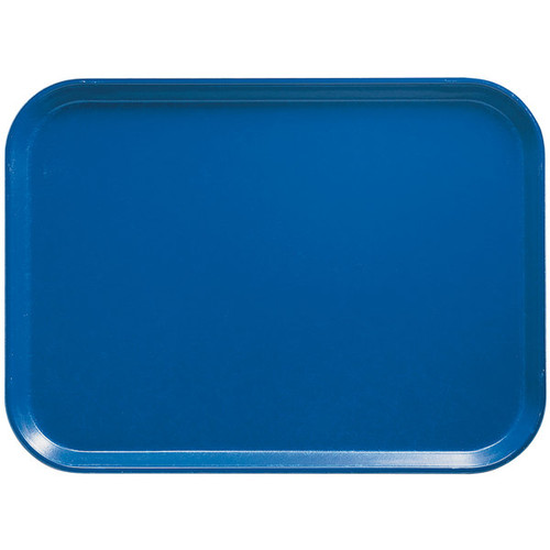 Cambro 3753123 14.56" W x 20.87" D Rectangular Dishwasher Safe Amazon Blue Camtray - 12/Case
