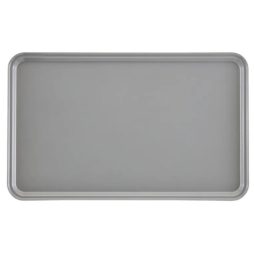 Cambro 3253107 12.75" W x 20.87" D Rectangular Dishwasher Safe Pearl Gray Camtray - 12/Case