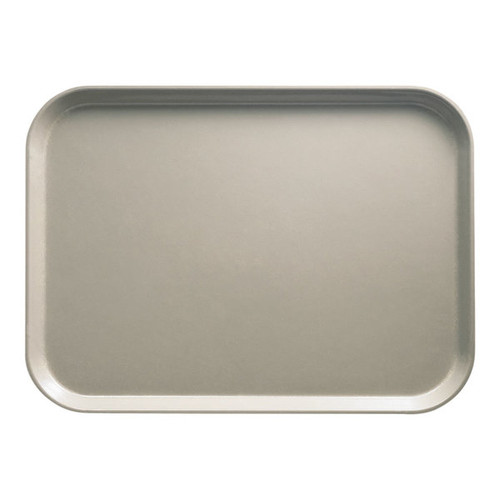 Cambro 3253199 12.75" W x 20.87" D Rectangular Dishwasher Safe Taupe Camtray