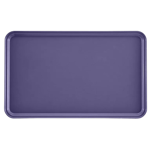 Cambro 3253551 12.75" W x 20.87" D Rectangular Dishwasher Safe Grape Camtray - 12/Case