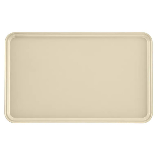 Cambro 3253537 12.75" W x 20.87" D Rectangular Dishwasher Safe Cameo Yellow Camtray - 12/Case