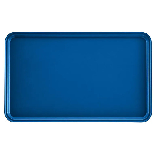Cambro 3253123 12.75" W x 20.87" D Rectangular Dishwasher Safe Amazon Blue Camtray - 12/Case