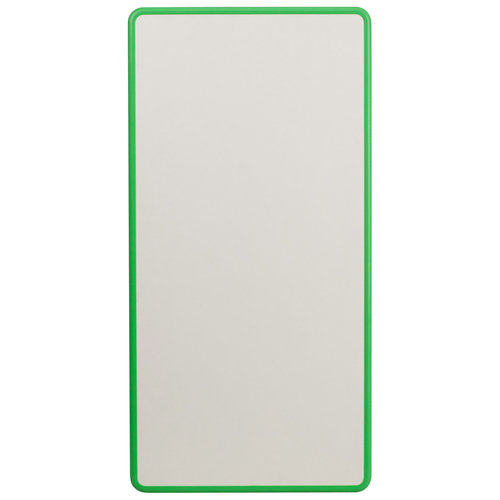 Flash Furniture YU-YCY-060-RECT-TBL-GREEN-GG Grey Laminate/Green Rectangular Plastic Top Safety Rounded Corners Preschool Activity Table