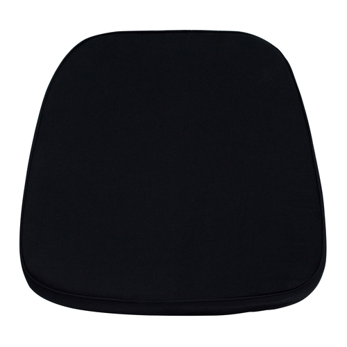Flash Furniture LE-L-C-BLACK-GG 15" W x 15" D x 1.75" H Black Polyester Chair Cushion