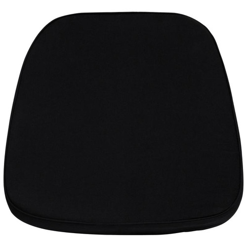 Flash Furniture LE-L-C-BLACK-GG 15" W x 15" D x 1.75" H Black Polyester Chair Cushion
