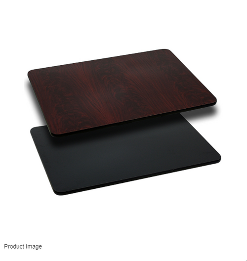 Flash Furniture XU-MBT-3042-GG 42"W x 30"D Reversible Rectangular Table Top