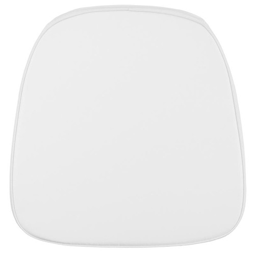 Flash Furniture LE-L-C-SN-WH-GG 15" W x 15" D x 1.75" H Snow White Polyester Chair Cushion
