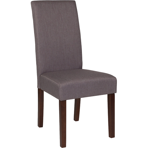 Flash Furniture QY-A37-9061-LGY-GG Light Gray Fabric Upholstered Seat and Back Greenwich Series