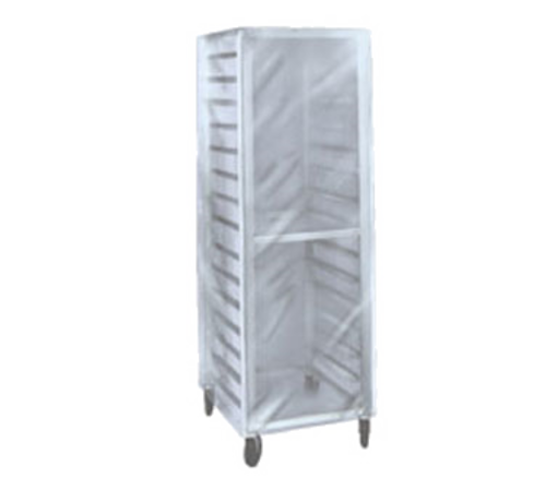 Winholt SRC-58-3Z Heavy Duty Clear Plastic Cover with 3 Reinforced Zippers Bakery Rack Cover