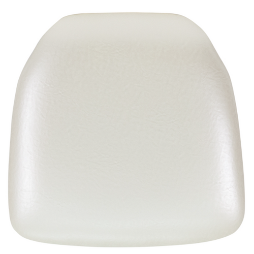 Flash Furniture BH-IVORY-HARD-VYL-GG 15.5" W x 15.5" D x 2" H Ivoy Resin or Wood Chair Cushion