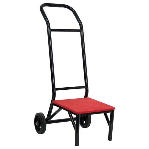 Flash Furniture FD-STK-DOLLY-GG 20" W x 40" D x 42.5" H Black Powder Coated Heavy Duty Steel Frame Dolly