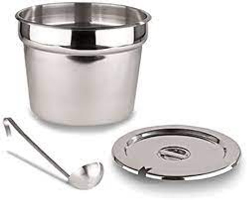 Nemco 68393-4 4 Qts. With Cover and Ladle Soup Warmer