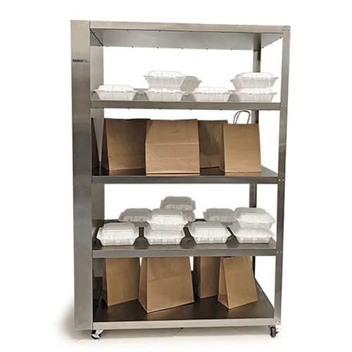 Nemco 6303-4 18" x 48" Stainless Steel To-Go (4) Shelf