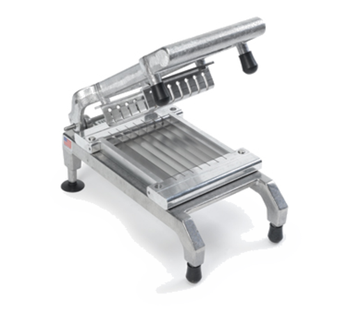 Nemco 55975-1SC 3/8" Cut Stainless Steel Blades Non-Skid Feet (Scalloped) Easy Chicken Slicer