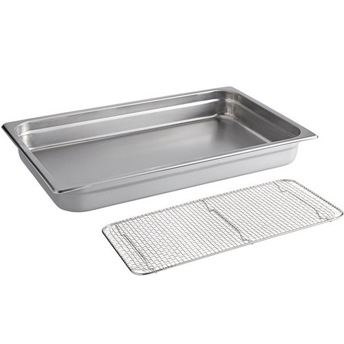 Nemco 66089 12" x 20" for 6000 Series Heat Lamps Pan and Screen Set