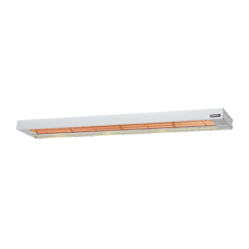 Nemco 6155-60-SL-208 60" W Single Infrared Heating Element Aluminum Shell with Lights Bar Heater - 208 Volts, 1560 Watts