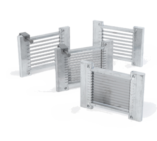 Nemco 55868-2SC 1/4" Scalloped Blade Assembly