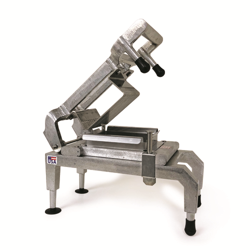 Nemco 55975-1SC-CHT 3/8" Cut Stainless Steel Blades Non-Skid Feet (Scalloped) Easy Chicken Slicer