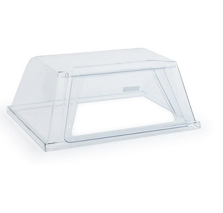 Nemco 8036GD Polycarbonate Clear Pass-Through Canopy Sneeze Guard