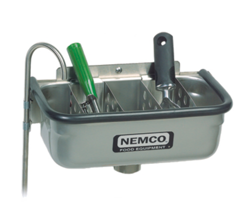 Nemco 77316-13A 13" Rubber Bumper Stainless Steel Body Ice Cream Spade Dipper Well