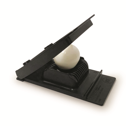 Nemco 55400 3/16" Slice Black ABS Plastic Egg Slicer