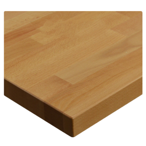 JMC Furniture 48 ROUND BEECHWOOD PLANK NATURAL Plank Style Table Top